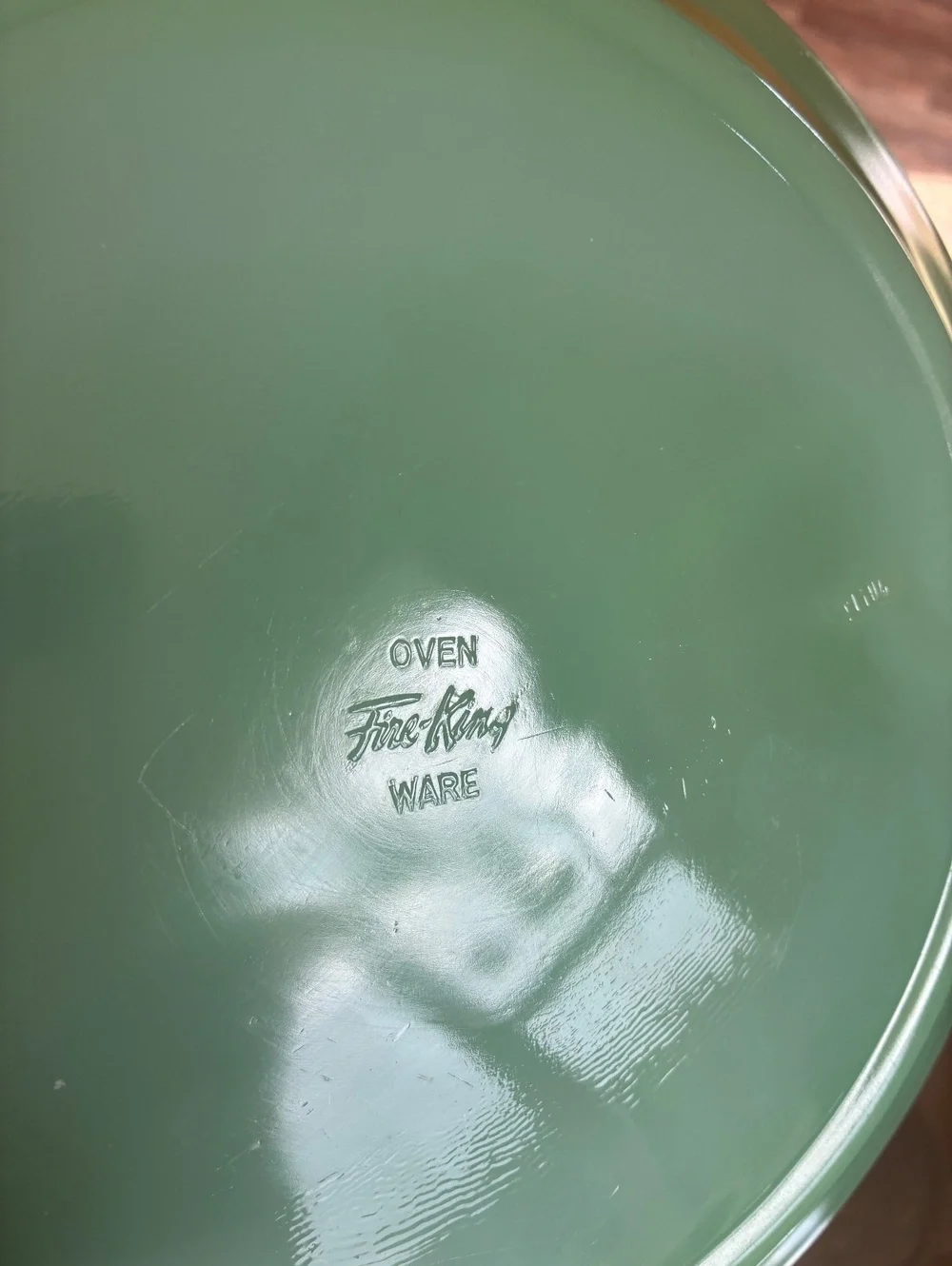Fire King Jadeite Divided Plate Vintage Restaurant Ware Grill Plate